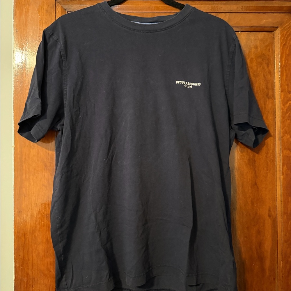 Brooks Brothers Navy Short Sleeve Tee